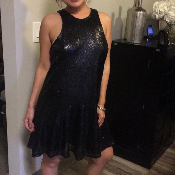 {Free People} Sequined Dress - Picture 3 of 6